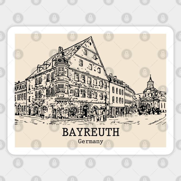 Bayreuth - Germany Magnet by Lakeric